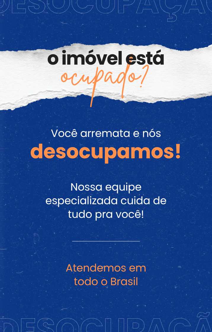 Banner desocupação